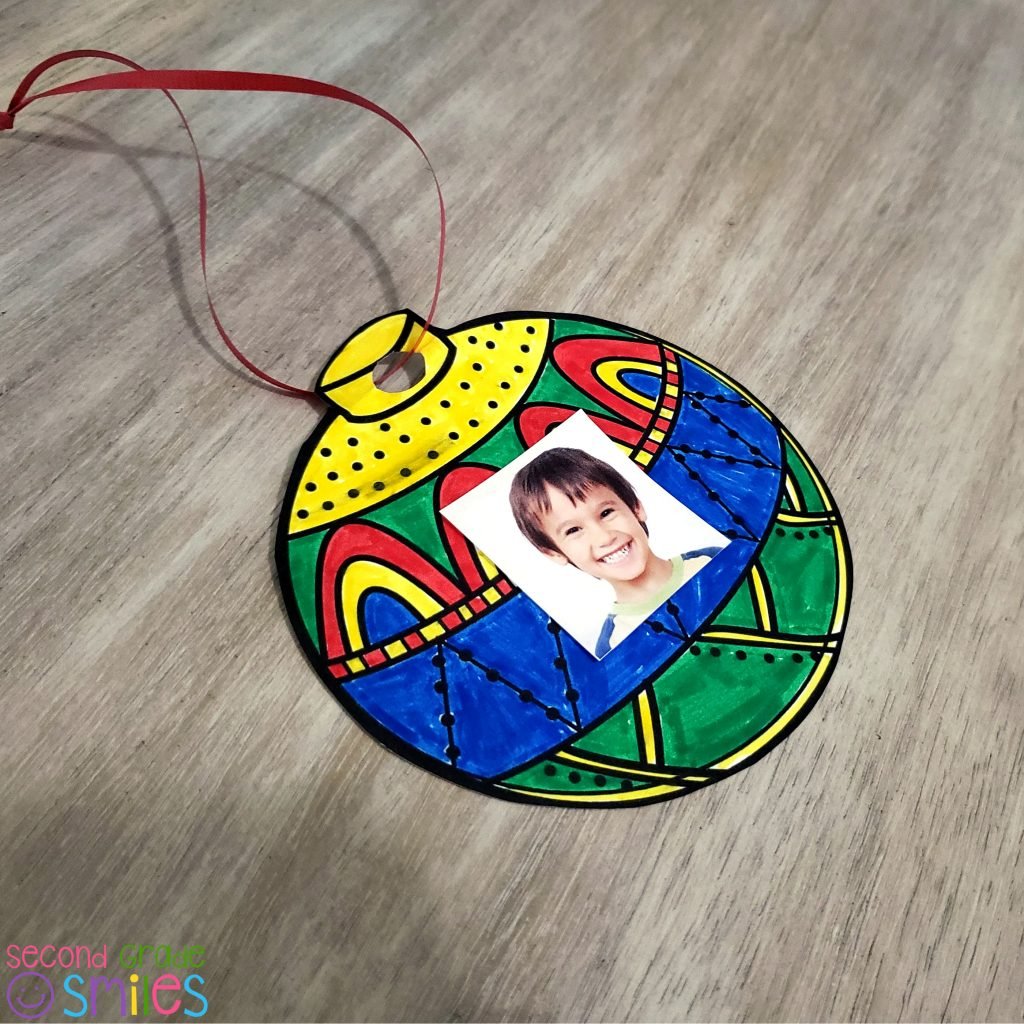 Simple Holiday Ornament Craft  Second Grade Smiles